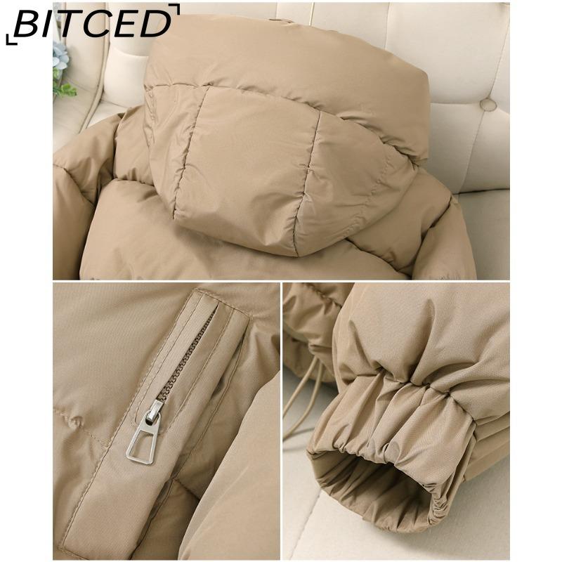 BITCED Women's Short Down-Filled Hooded Winter Coat