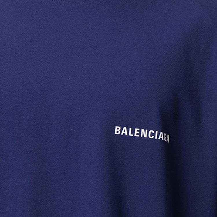 Balenciaga Футболка со средним кроем и логотипом 612966TIVG53967
