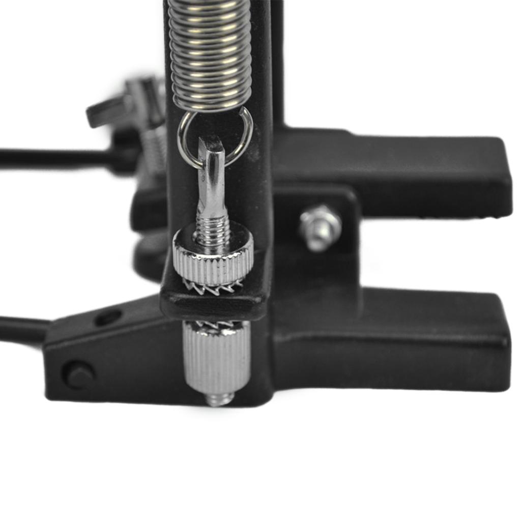 Drum Pedal with Drum Wool Beater Aluminium Alloy Singles Drum Pedal Drum Set Pedal Singles Pedal