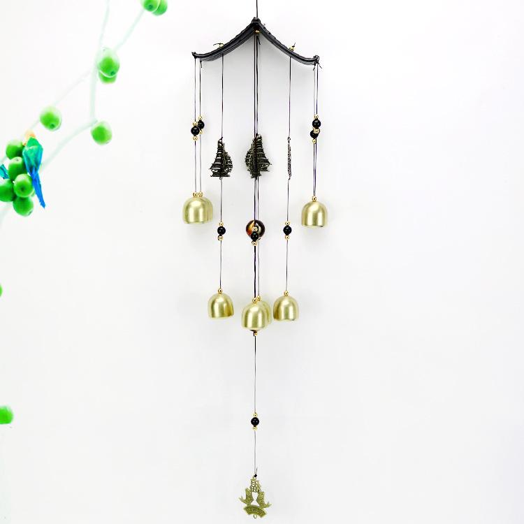Старинные китайские литые ветряные колокольчики: Подвеска-колокольчик из меди для домашнего декора и подарков