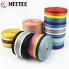 2-10Meters Meetee 1.6mm Thick Polyester Webbing Band Backpack Ribbon Tape Pet Collar Decor Bias Banding DIY Garment Accessories