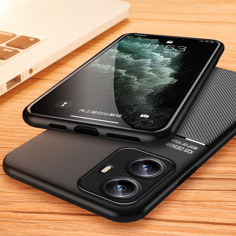 Для Realme C55 2023 чехол магнитный автомобильный держатель чехлы для RealmeC55 Realmi C 55 5G RMX3710 6.72 мягкая кожаная задняя крышка