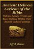 Книга The Ancient Hebrew Lexicon of the Bible