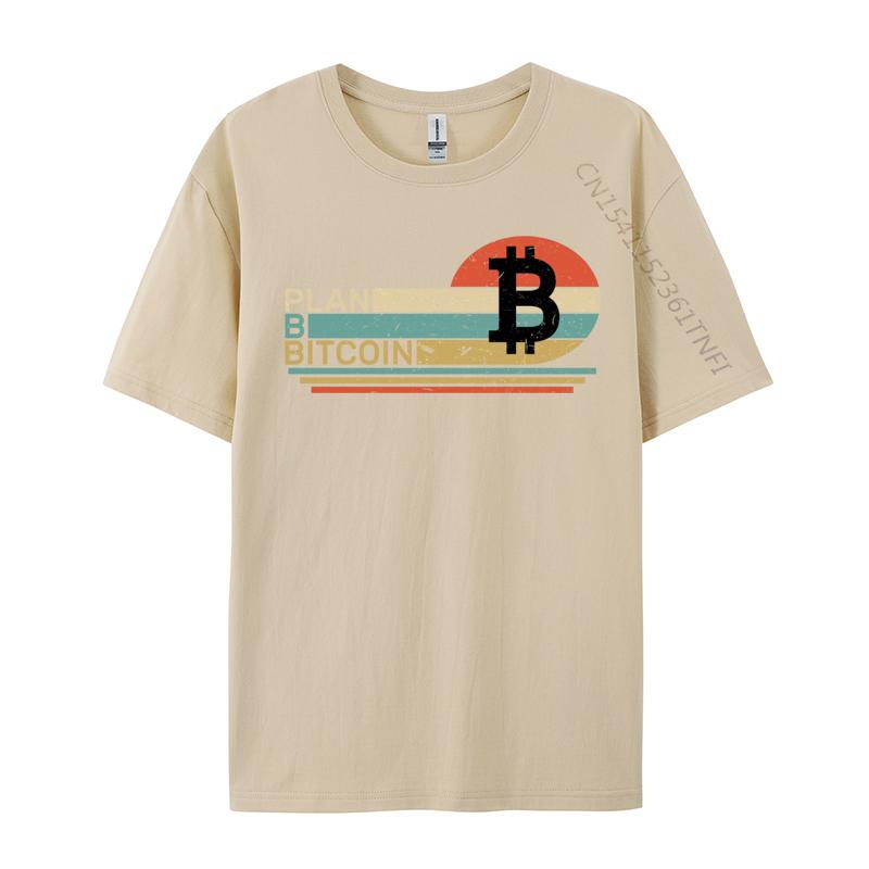 План Б Биткоин Криптовалюта Футболки Топы Футболки Хлопковые Футболки Модные Винтажные Уличные Футболки