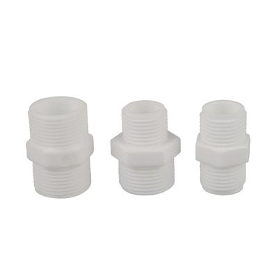 1/2'' 3/4'' 1/2'' на 3/4'' Наружная резьба Двойной наружный соединитель Для ПВХ ПЭ ПБ Различные пластиковые трубы Сантехника Фитинги