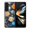 Чехол-крышка для телефона Samsung Z Fold 6 Волк Черный Пластиковый Жесткий Задний Чехол для Samsung Galaxy Z Fold6 Fold 4 3 2 5 Чехол Funda