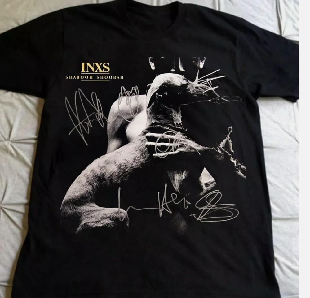 INXS Shabooh Shoobah Унисекс Футболка Signature Black
