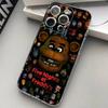 W-Fnaf-e-Fives-nights-At-Freddys-Прозрачный Силиконовый Мягкий TPU Чехол Для телефона iphone 17 16 15 14 Plus 13 12 Mini 11 Pro Max Оболочка Capa