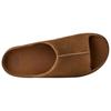 UGG Otzo Простые резиновые шлепанцы-сандалии без застежки Мужские сандалии Темно-коричневые 1177351-DKC