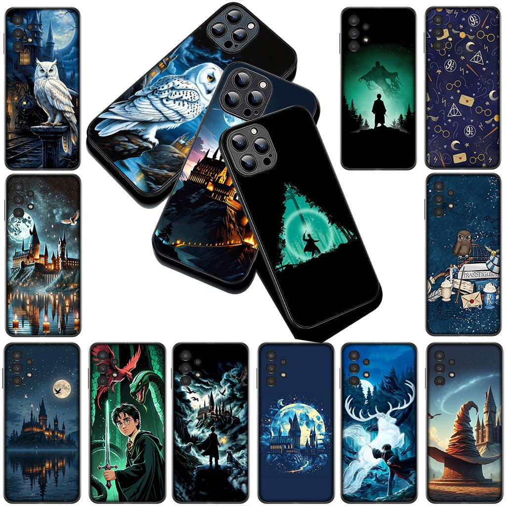 Phone Cover for Huawei P30 P20 Mate 20 Lite Pro Y7 Y6P Y7A 2019 Nova 5T 3I Soft Silicone Case Castle Harries Wand Owl Potters