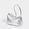 Minimalist Womens PU Leather Crossbody Bag Small Square Shoulder With Zip Stitch Detail