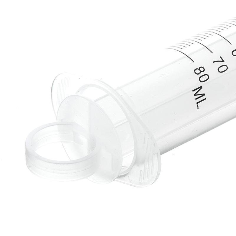 Большой многоразовый измерительный шприц для питательных веществ для гидропоники, 80–350 мл + трубка 1
