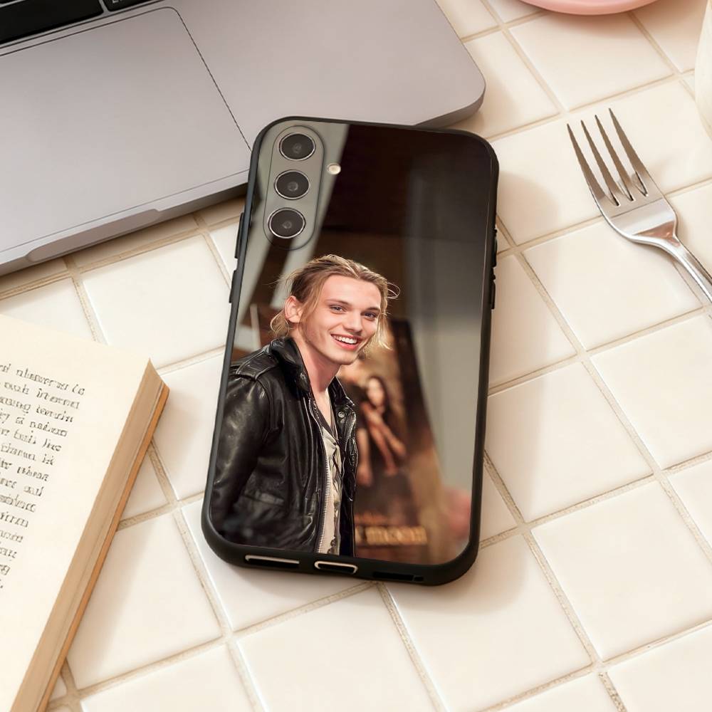 Чехол для телефона J-Jamie Campbell Bower для Samsung Galaxy A73, A72, A71, A70, A53, A52, A51, Другие Мягкий черный корпус