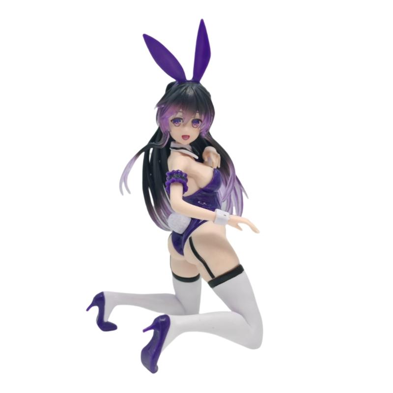 15 см Аниме DATE A LIVE Ятогами Тока Фигурка Девушка-кролик Поза на коленях Фигурка Действия ПВХ Модель Игрушки Коллекция Кукол Украшение