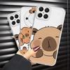 Мультяшный чехол с капибарой для Honor X7b 90 Lite X9a X8a X8b X8 X9b Мягкая крышка для телефона