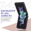Роскошные чехлы для телефонов из натуральной кожи для Samsung Galaxy Z Flip 4 3 5g, модный чехол с текстурой личи для Samsung Z Flip4 Flip3