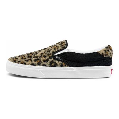Кроссовки унисекс Slip-On 59 Leopard Tan Black True-White VN0A38GU6BX
