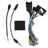 3PCS Car Audio Wiring Harness Adapter with Canbus Box Replacement for Ford FocusEscape