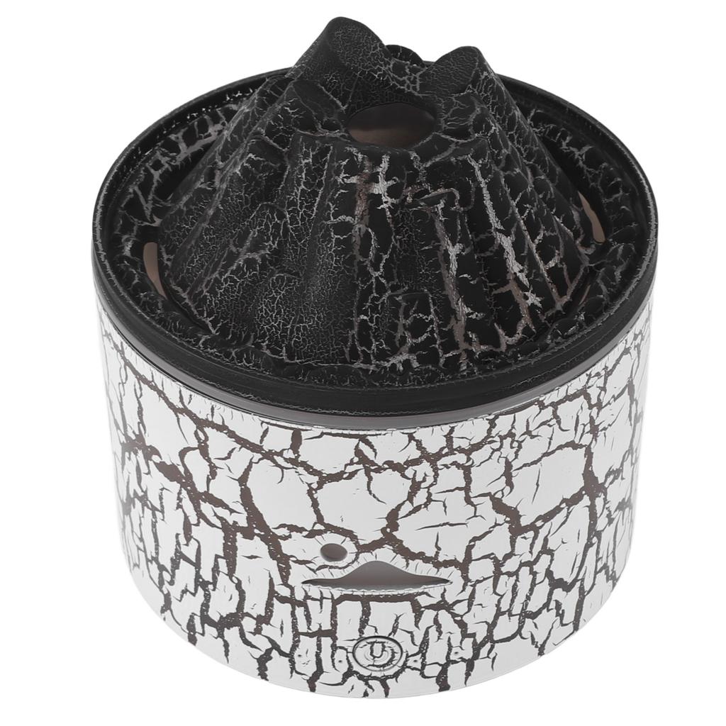 Volcano Diffuser 5V 180ml Расслабляющий Автоматический Выключение Теплая Атмосфера Пламя Увлажнитель Для Дома Спальня
