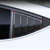Боковая решетка заднего окна, накладка на жалюзи, панель, подходит для Hyundai Elantra 2017-автомобильные аксессуары