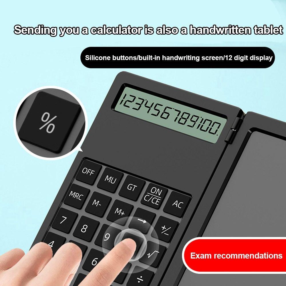 LCD Notepad Scientific Calculators 12-Digit Accounting Calculator Math Calculator  Office