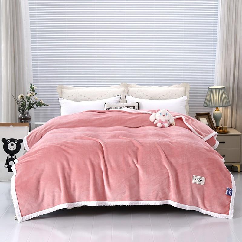 Thick Fleece Blanket Winter Office Nap Cozy Throw Soft Warm Bed 100x150cm To 200x230cm