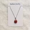 Unisex Rhinestone Basketball Rugby Soccer Pendant Chain Necklace Jewelry Gift