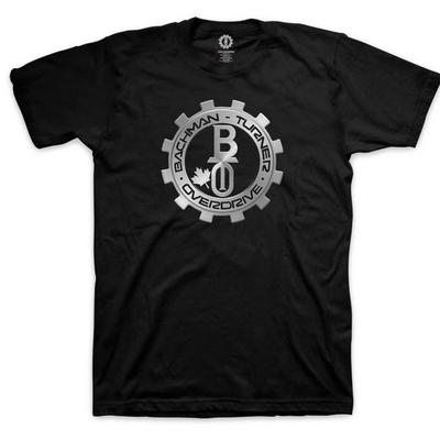 Men's Bachman-Turner Overdrive Gear Logo T-shirt XX-Large Black
