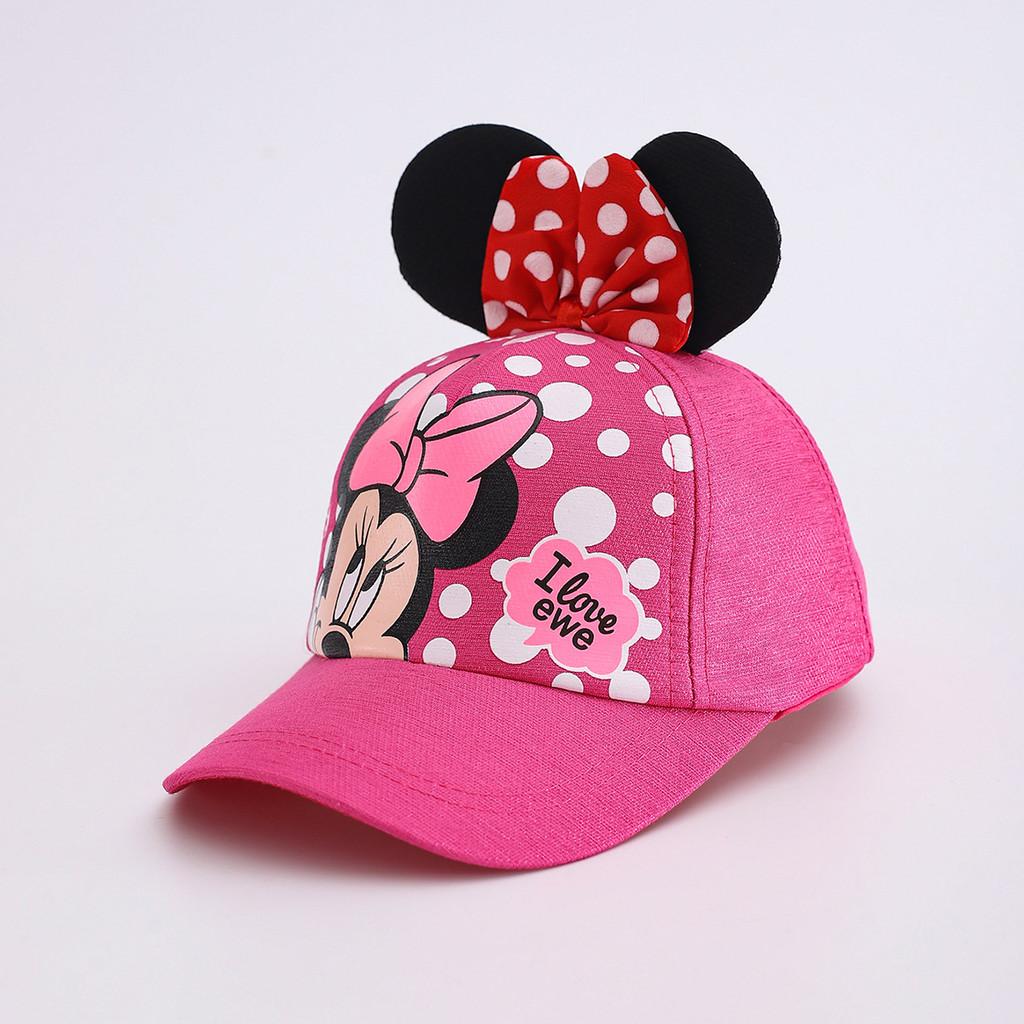 Mickey Mouse Duckbill Hat With Sunshade For Childrens Outdoor Activities And Casual Wear