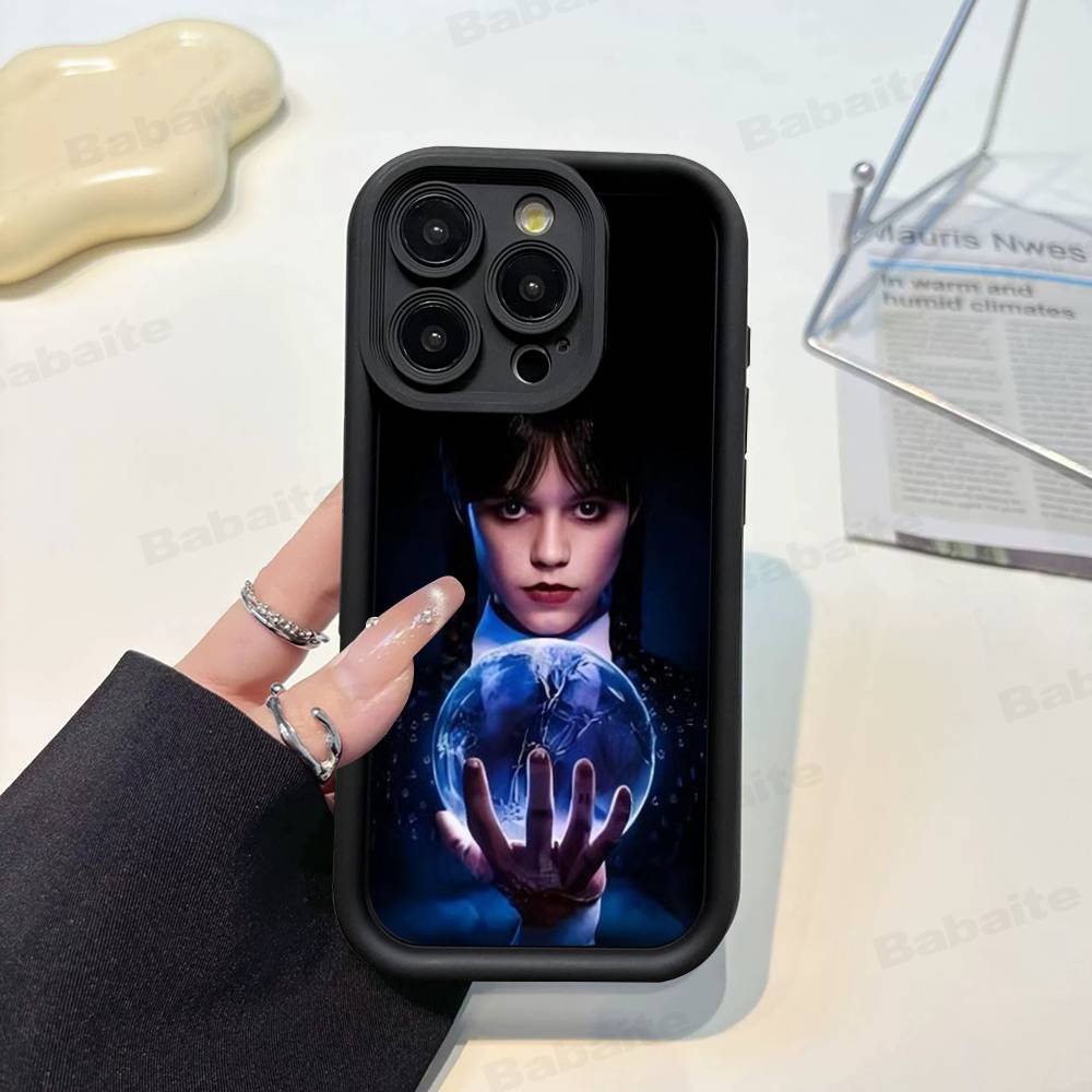 Cool Girl W-WednesdayS A-Addams TPU Phone Cover For Iphone 17 16 15 14 13 12 11 Pro Max Plus Case Cover