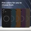 Чехол для телефона с текстурой плетеной ткани в деловом стиле для Vivo V60, ударопрочный, мягкий, защитный