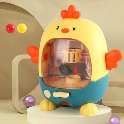 1 шт., комнатные куриные баскетбольные игрушки, футбольная машина, симпатичная форма, ручная настольная игра, детские игрушки для стрельбы по мячу