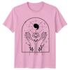Celestial Hands Moon Lotus TShirt Magic Mystic Shirt