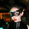 Fashion PU Leather Party Mask Lightweight Practical Face Covering For Cosplay Halloween Costume AXYD