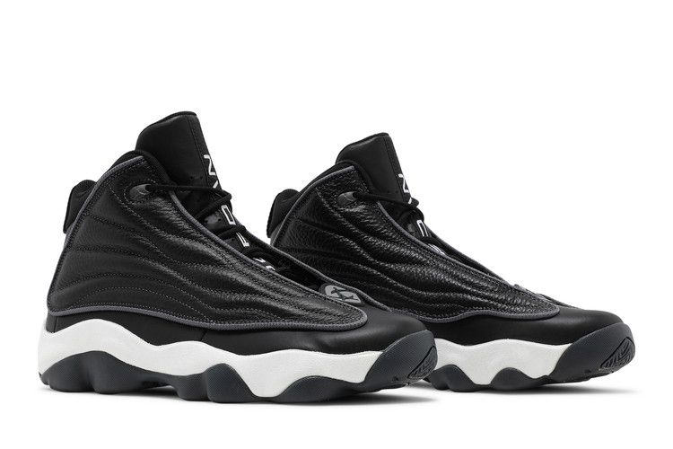 Men's Sneakers Jordan Pro Strong Black White Black/White/Metallic Dark Grey/Anthracite