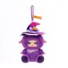 Dark Witch Tpr Plush Toy Cute Keychain For Bookbag Accessories