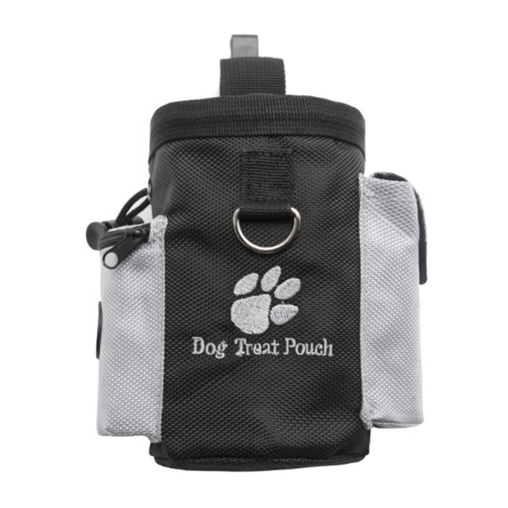 Fashionable Waterproof Oxford Nylon Dog Treat Pouch Custom Outdoor Training Bag Sustainable Features Pet Training Supplies