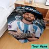Custom Name Argentina's Messi Celebration Umbrella, Foldable Umbrella Suitable for Outdoor Shopping Travel Sports, Exquisite Gift for Family
