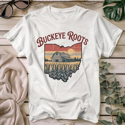 Vintage Ohio Farm T-Shirt: Buckeye Roots Graphic Tee