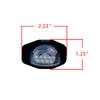 2Pcs White LED License Number Plate Light Lamp For Toyota Corolla 2009-2013 Sienna 2011-up Scion Xb 2008-2015 Xd 2008-2014 License Plate Lights 2