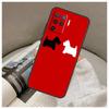Cartoon Westie Dog Case For Oppo A74 A94 A54 A18 A38 A58 A78 A98 A80 A60 A40 A96 A76 A16 A15 A17 A57 A77 A5 Pro