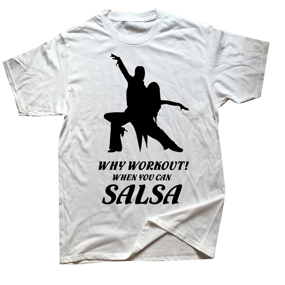 Novelty Awesome SALSA Dance T Shirts Graphic Cotton Streetwear Short Sleeve Birthday Gifts Summer Style T-shirt Clothing