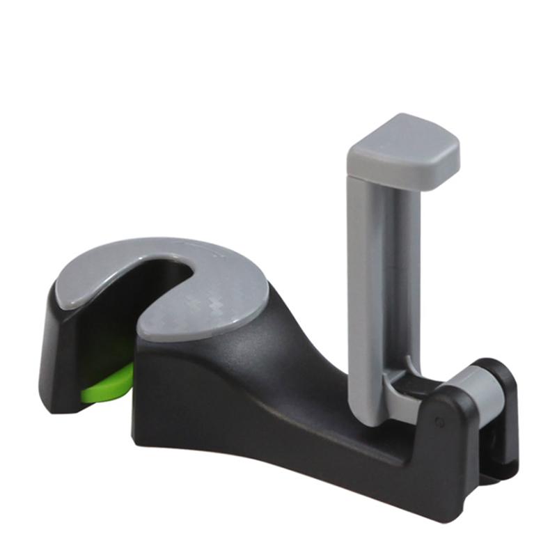1PC Universal Car Headrest Hooks with Phone Holder Backseat for Phone Support Mobile Back Seat Kid Clip Stand