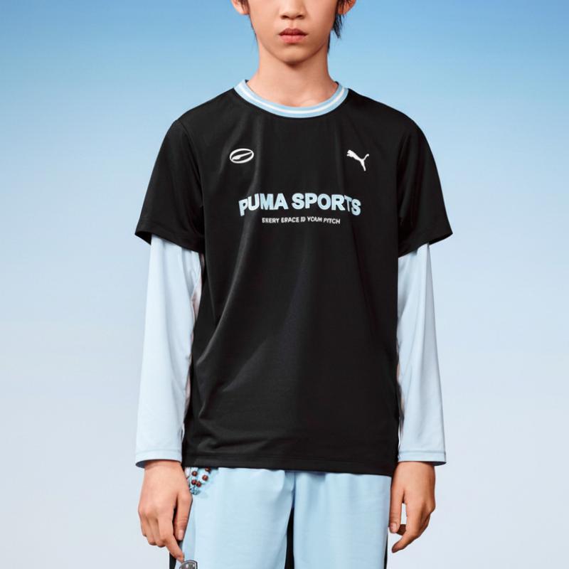 PUMA Kids T Shirts V Neck 353226117101-90001