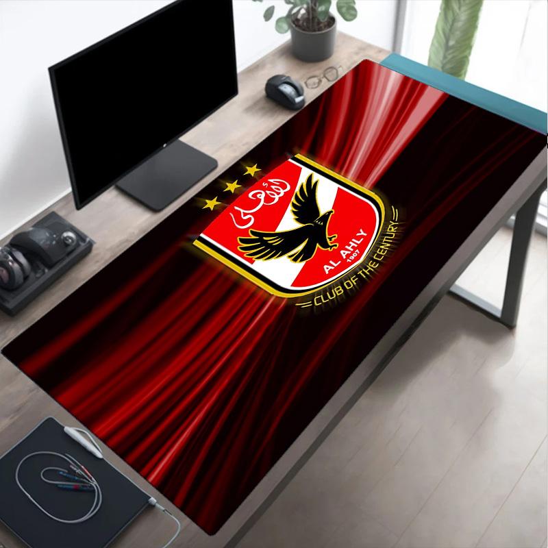 Al Ahly Fc Crest Design Mouse pad Mouse pad, Gaming Mouse Pad, keyboard pad, Desk Decor for computer notebook Fan Gift Birthday Gift