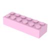 Нетоксичные [Funbrick] 10/30/50 шт. DIY Строительные Блоки Кирпичики 2x6 Точек Образовательные Творческие Размер Совместимый с 2456 Пластик