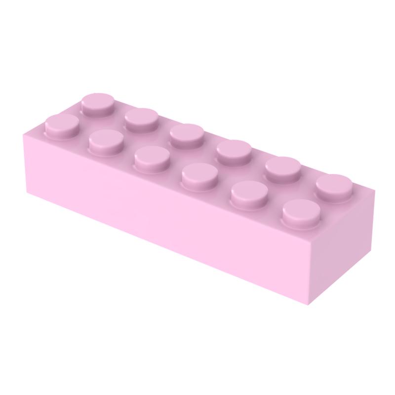 Нетоксичные [Funbrick] 10/30/50 шт. DIY Строительные Блоки Кирпичики 2x6 Точек Образовательные Творческие Размер Совместимый с 2456 Пластик