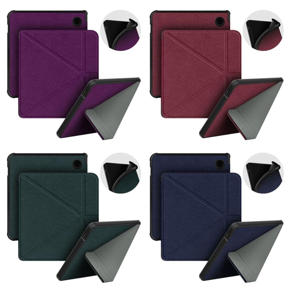 Auto Wake/Sleep E-Reader Case Acrylic Protective Shell Smart Cover for KOBO Libra Color/2