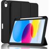 IPad 11th Gen Case Air 11 Inch TPU Folio Cover With Pencil Holder Shockproof Slim Tablet Protector