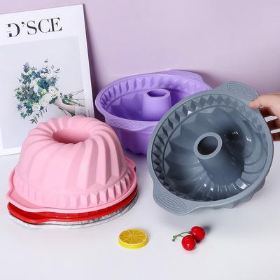 3D форма силиконовая форма для торта DIY Кондитерские инструменты для выпечки для формы для торта Кухня рифленая трубчатая форма для выпечки Инструмент для украшения торта